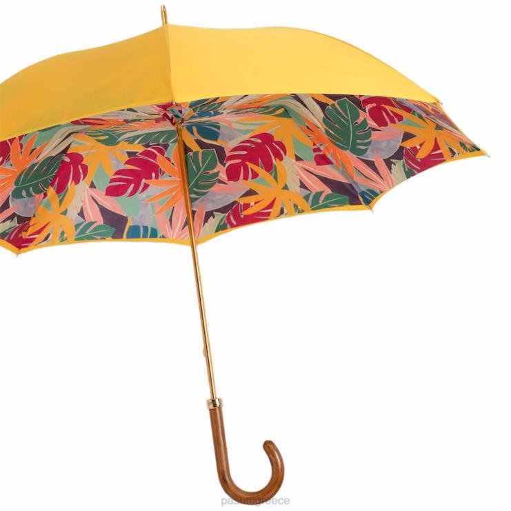 ομπρέλα | PASOTTI 189 vf305-1 l - κίτρινη τροπική ομπρέλα 2N6B8396 γυναίκες